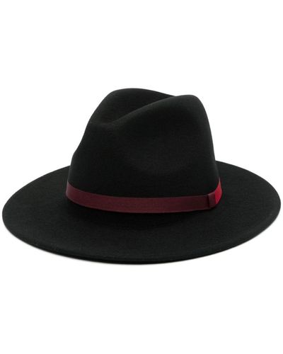 Paul Smith Fedora Hat - Black