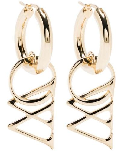 Off-White c/o Virgil Abloh Ow Drop Earrings - White