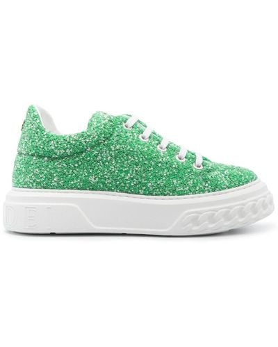 Casadei Off Road Disk Trainers - Green
