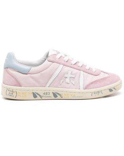 Premiata Bonnie 6821 Paneled Sneakers - Pink