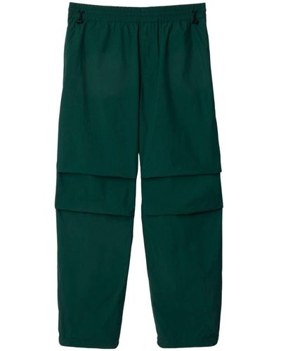 Burberry Pantalon cargo à lien de resserrage - Vert
