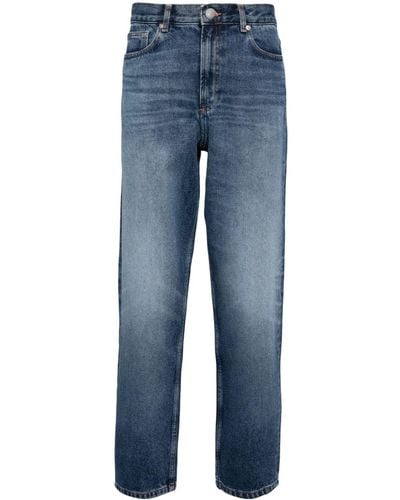 A.P.C. Ausgeblichene Straight-Leg-Jeans - Blau