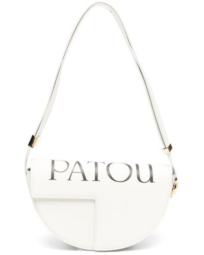 Patou Le logo shoulder bag - Blanc