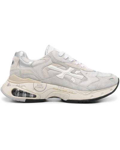 Premiata Sharky Low-top Sneakers - Wit