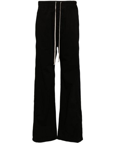 Rick Owens Stud-embellished Track Trousers - Black
