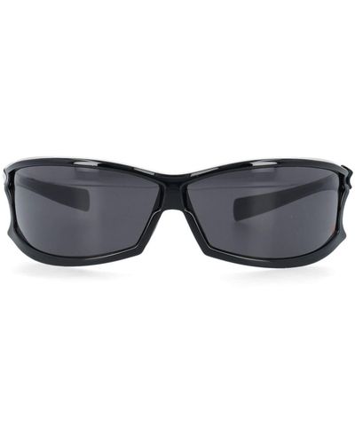 A Better Feeling Onyx Oversize-frame Sunglasses - Blue