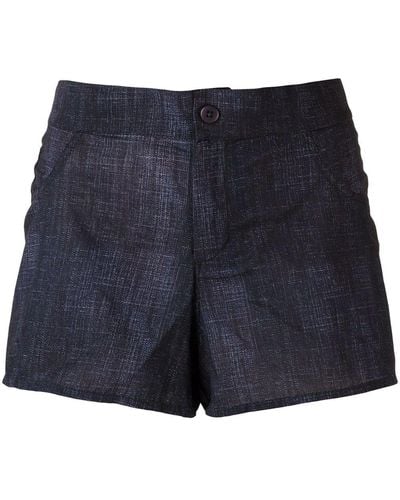 Amir Slama Denim shorts - Blu