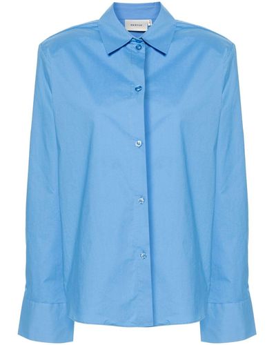 Gestuz Katoenen Blouse - Blauw