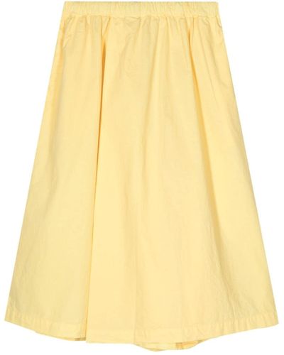 Aspesi Cotton Knee-length Shorts - Yellow