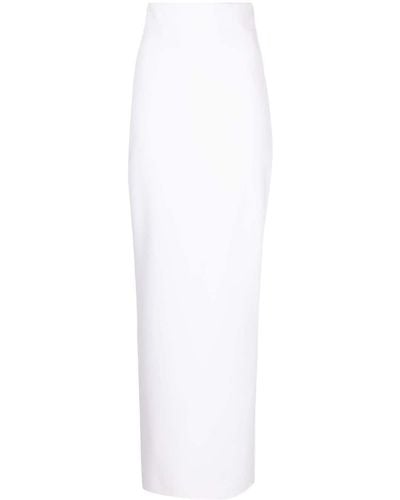 Rachel Gilbert Falda Nova con cintura alta - Blanco