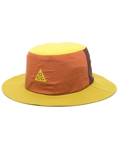Nike Acg Bucket Hat - Yellow