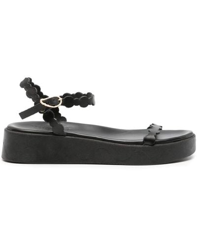 Ancient Greek Sandals Sandali Toxo 40mm - Nero