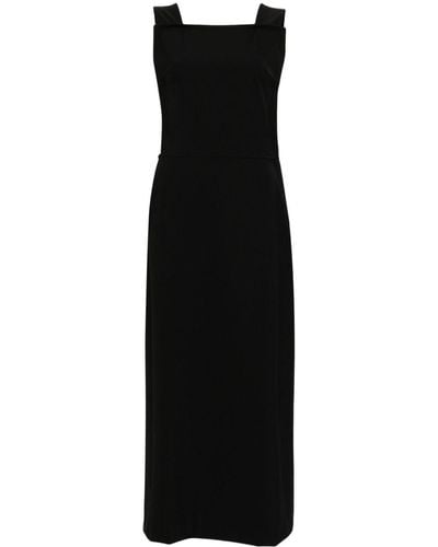 JNBY Cut-out Detailing Midi Dress - Black