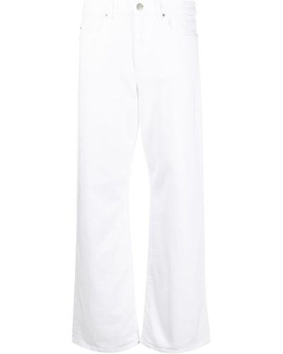 BOSS Gerade Jeans - Weiß