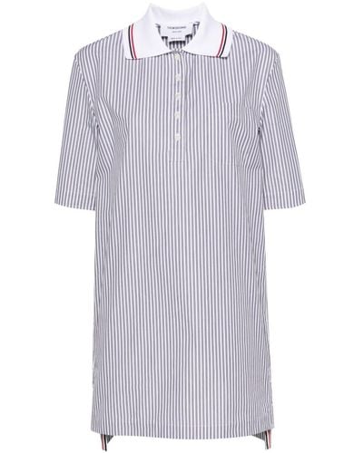 Thom Browne Robe-polo à coupe courte - Violet