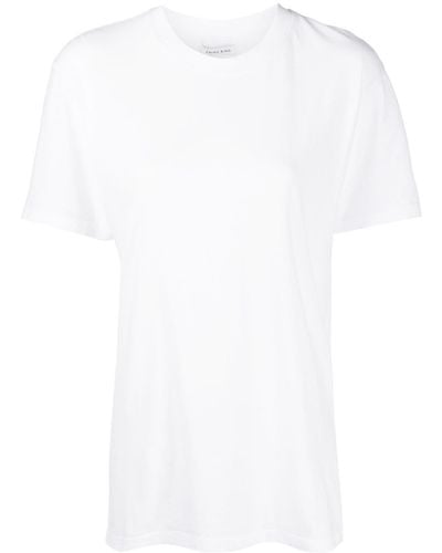 Anine Bing Lili T-Shirt aus Bio-Baumwolle - Weiß