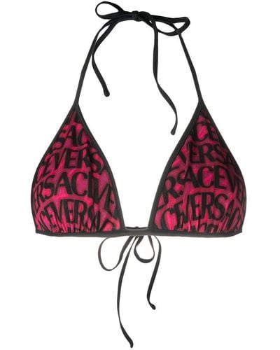 Versace Greca Border Hipster Bikini Bottoms - Bergdorf Goodman