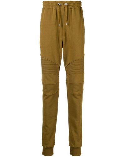 Balmain Pantalones de chándal con logo - Neutro