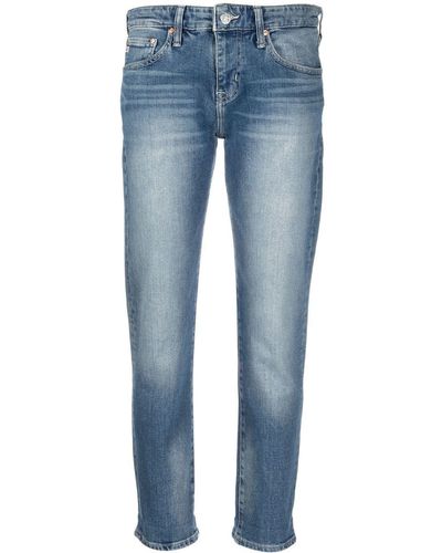AG Jeans ハイライズ ボーイフレンドジーンズ - ブルー