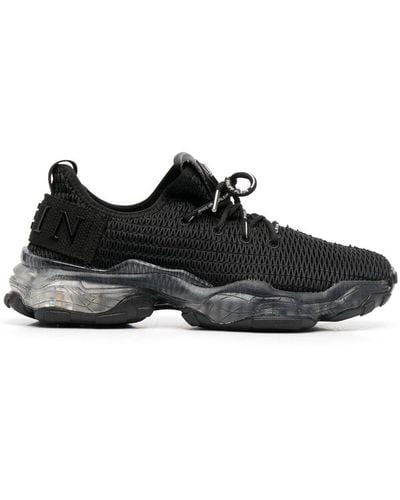 Philipp Plein Runner Hyper $hock Sneakers - Black