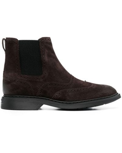 Hogan Chelsea Slip-on Laarzen - Zwart