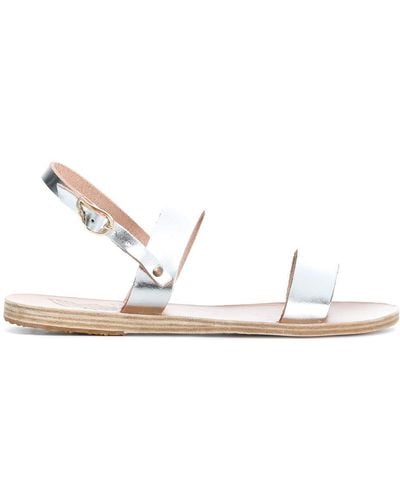 Ancient Greek Sandals Clio Flat Sandals - White