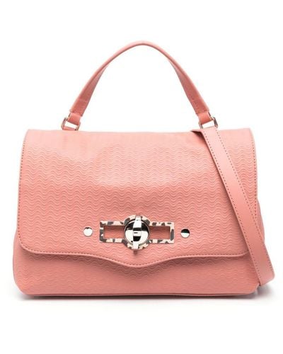 Zanellato Postina Leather Bag - Pink