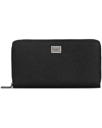 Dolce & Gabbana ファスナー財布 - ブラック
