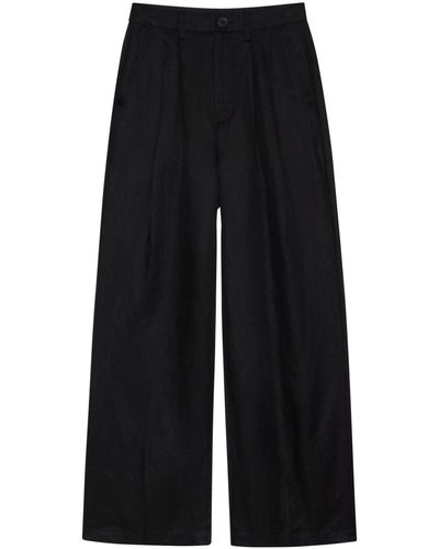 Anine Bing Carrie Cropped Trousers - Blue