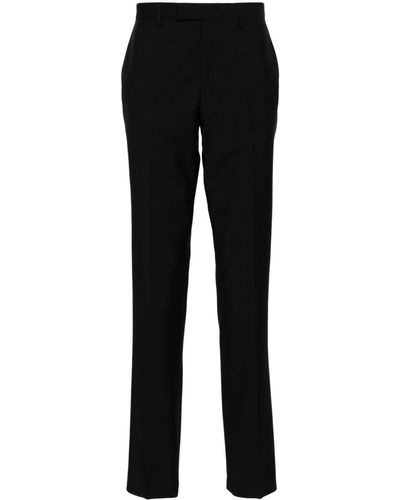 Paul Smith Mid-rise tailored trousers - Schwarz