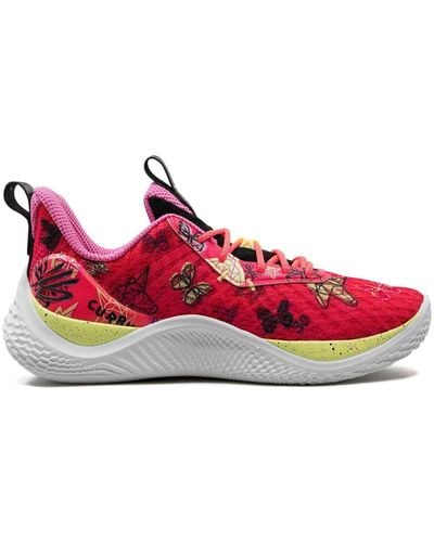 Under Armour Curry Flow 10 "unicorn & Butterfly" Sneakers - Pink