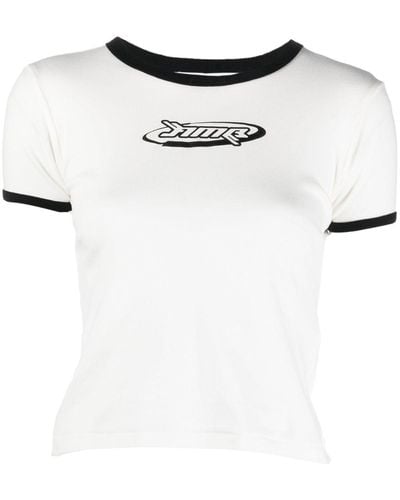 Ambush T-Shirt mit grafischem Print - Weiß