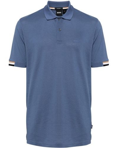 BOSS Parlay 147 Polo Shirt - Blue