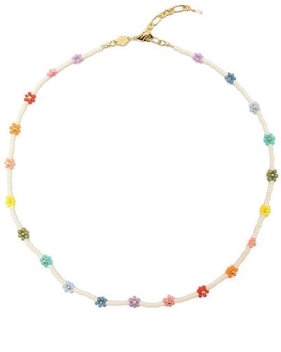 Anni Lu Flower Power Iconic Necklace - White