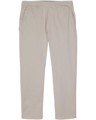 Barena Pantalones ajustados con cinturilla elástica - Gris