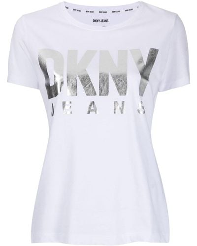 DKNY ロゴ Tシャツ - ホワイト