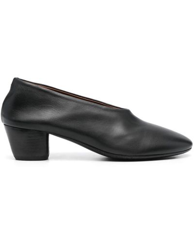 Marsèll Leren Pumps - Zwart