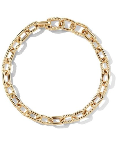 David Yurman Pulsera de cadena DY Madison en oro amarillo de 18 kt - Metálico