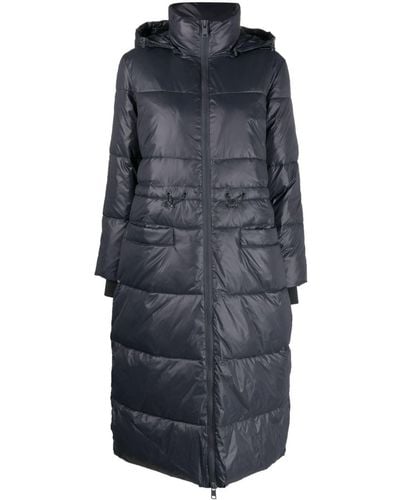 Armani Exchange Padded Hooded Coat - Black