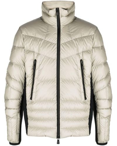 3 MONCLER GRENOBLE Neutral Canmore Padded Jacket - Men's - Polyamide/polyester/feather Down - Natural