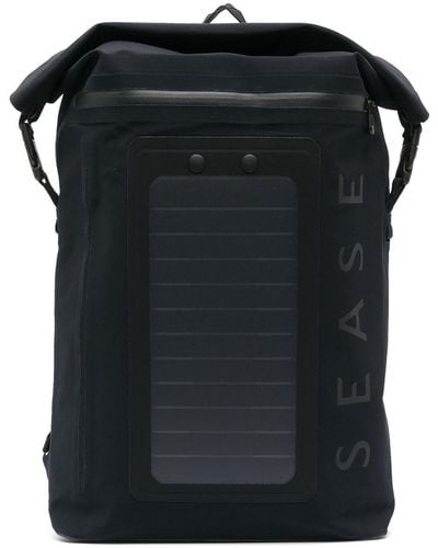 Sease Mission Solar-panelled Backpack - Black