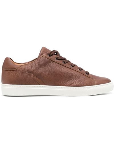 Harry's Of London Leather Low-top Sneakers - Brown