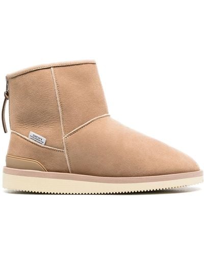 Suicoke Shearling-lined Snow Boots - Multicolour