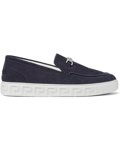 Versace Medusa '95 Leren Loafers - Blauw