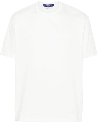 Junya Watanabe T-Shirt mit Rundhalsausschnitt - Weiß