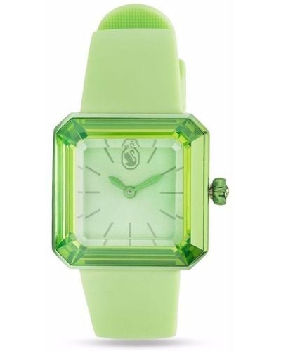 Swarovski Green Quartz Horloge - Groen