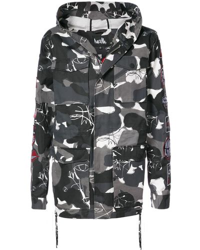 Haculla Kustom Camouflage Coat - Gray