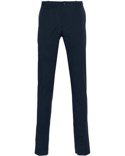 Incotex Pantalones de vestir con corte slim - Azul