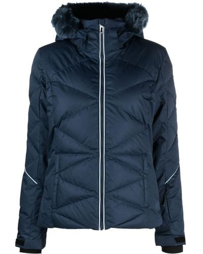 Rossignol Staci Pearly Quilted Ski Jacket - Blue