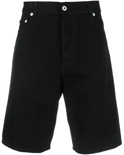 KENZO Himawari Jeans-Shorts - Schwarz